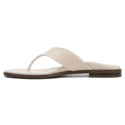 Clearance Vionic Agave Toe Post Sandal Black Leather|Classic Blue|Cream|Gold