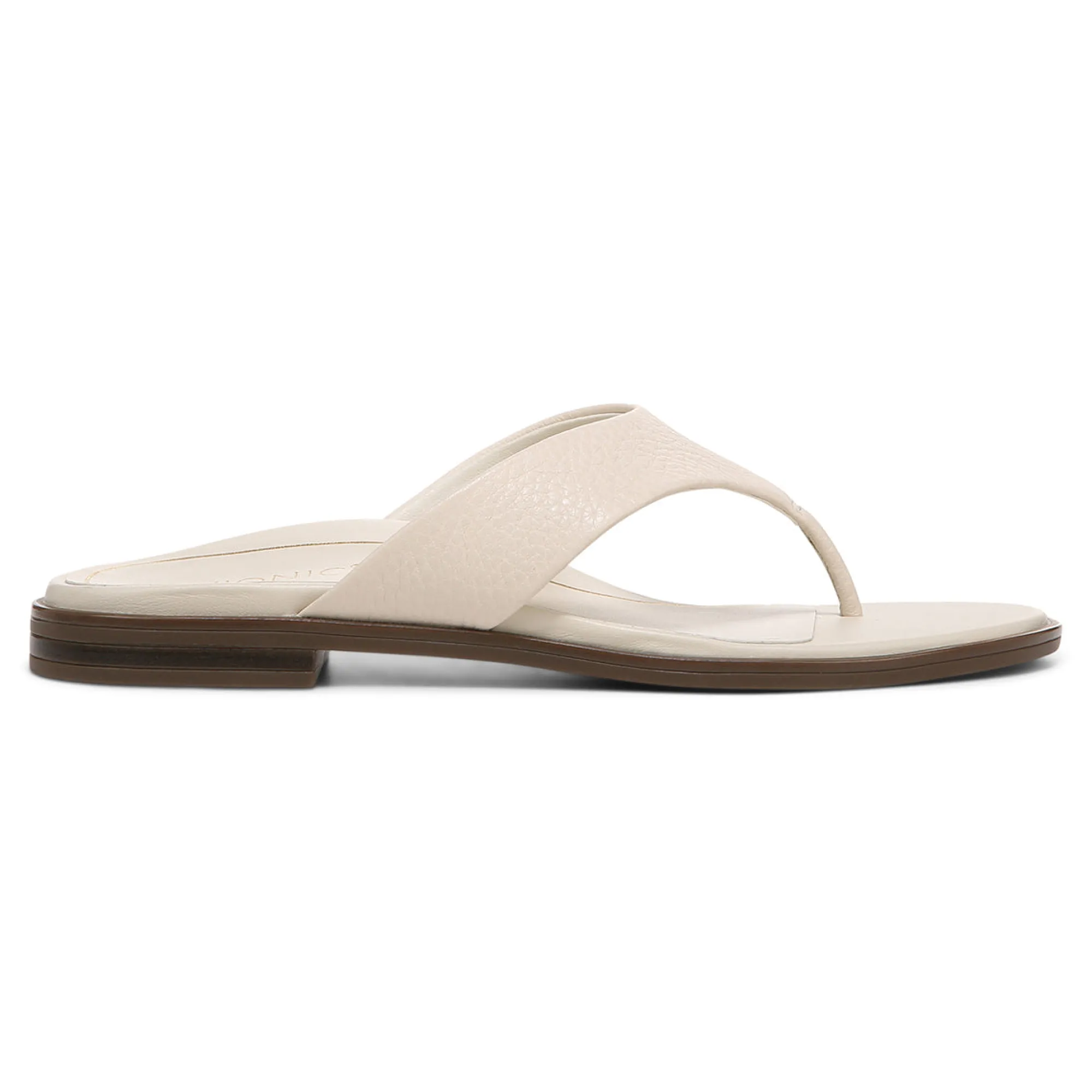 Clearance Vionic Agave Toe Post Sandal Black Leather|Classic Blue|Cream|Gold