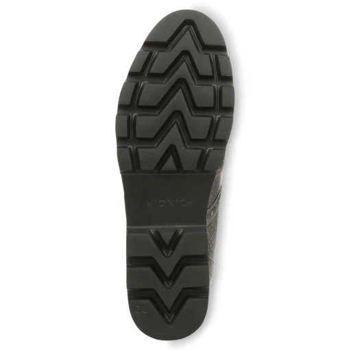 Outlet Vionic Alfina Oxford (Wide) Black Patent|Pewter Metallic