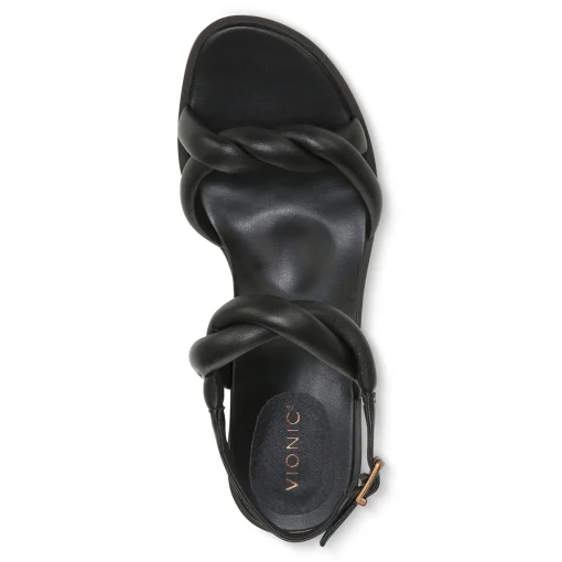 Discount Vionic Angelica Kitten Heel Cream|Black