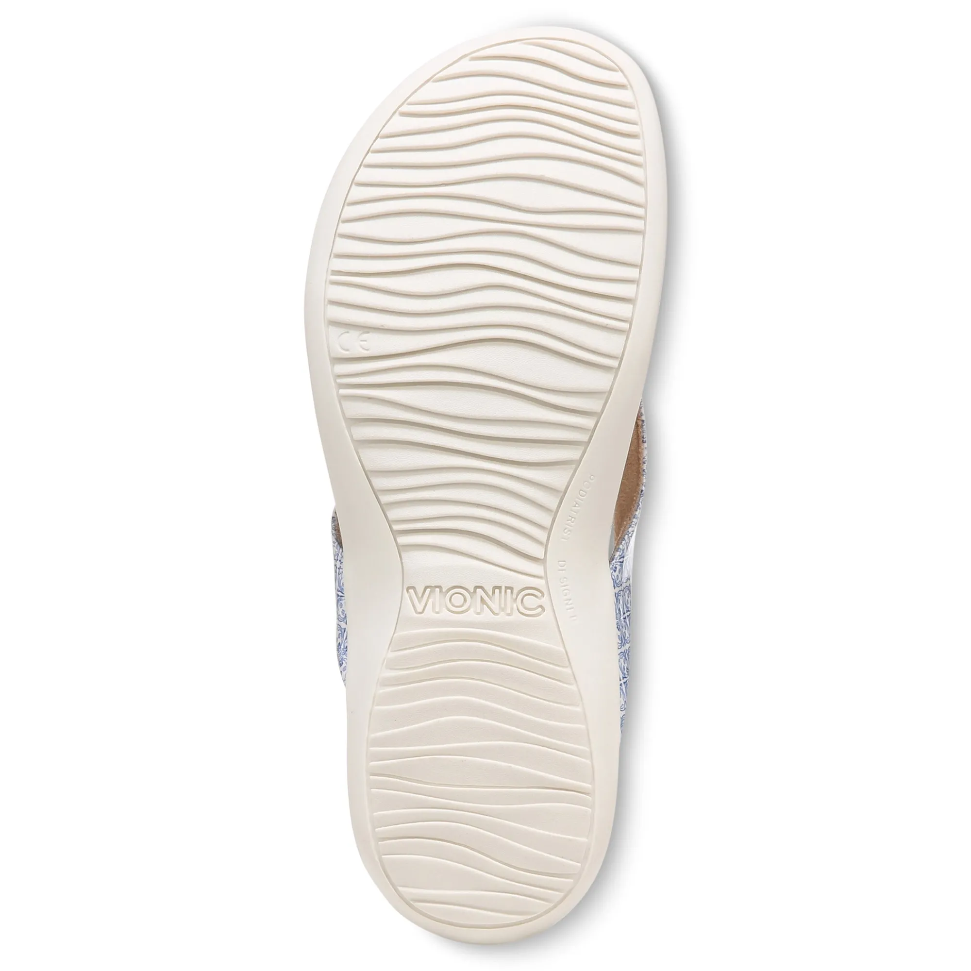 Sale Vionic Bella Toe-Post Sandal Black Patent|Black Print|Gold Cork|Marmalade