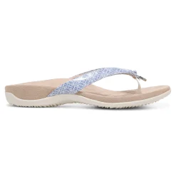 Sale Vionic Bella Toe-Post Sandal Black Patent|Black Print|Gold Cork|Marmalade