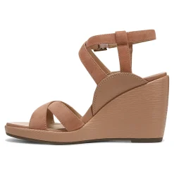 Hot Vionic Bonita Wedge Sandal Gold|Black|Macaroon