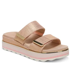 Sale Vionic Brandie Platform Sandal Black Linen|Black Woven|Marshmallow|Papaya