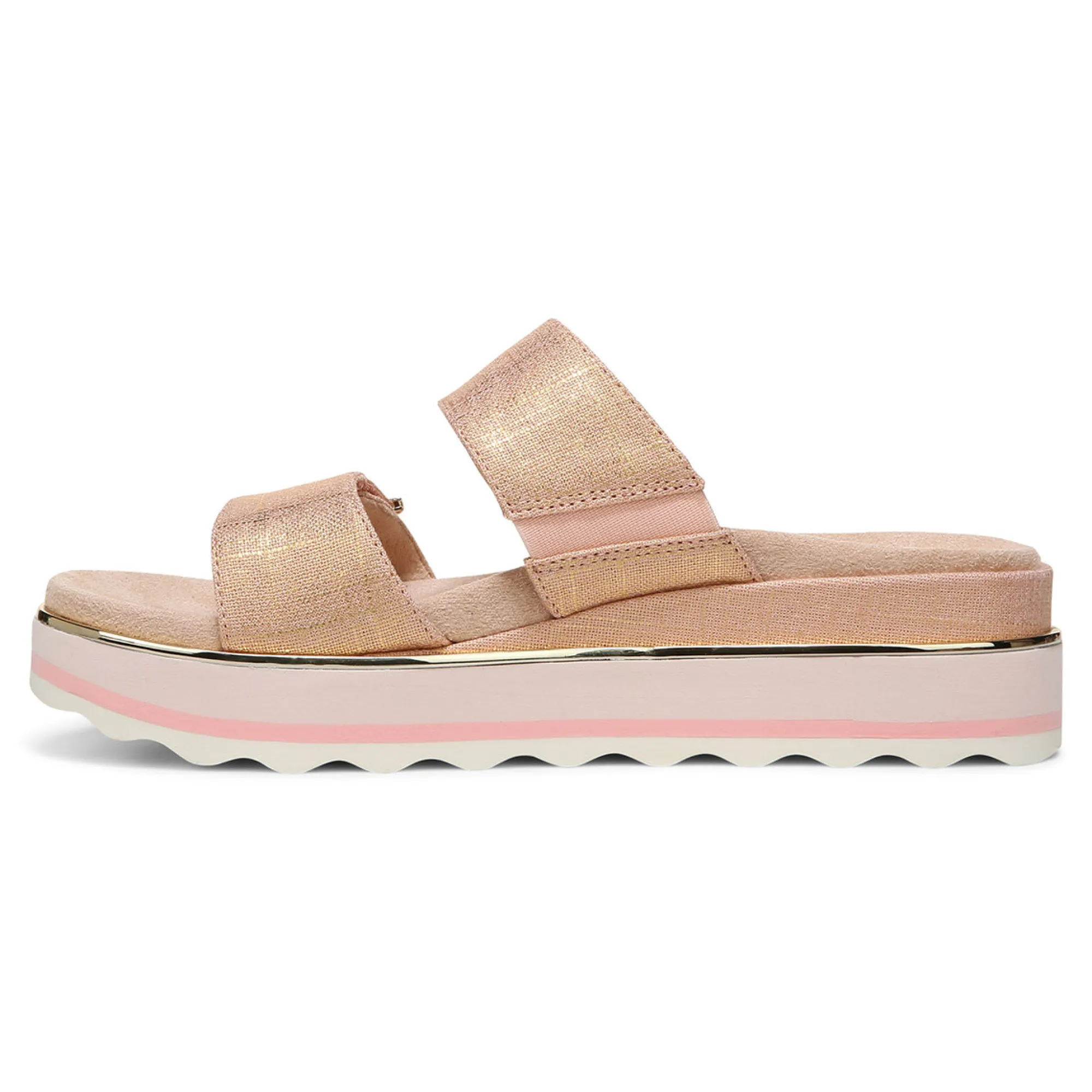 Sale Vionic Brandie Platform Sandal Black Linen|Black Woven|Marshmallow|Papaya