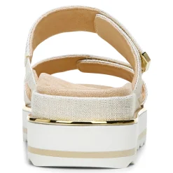 Sale Vionic Brandie Platform Sandal Black Linen|Black Woven|Marshmallow|Papaya