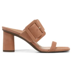 Store Vionic Brookell Heeled Sandal Black Leather|Black Suede|Cream|Gold