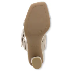 Store Vionic Brookell Heeled Sandal Black Leather|Black Suede|Cream|Gold
