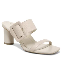 Store Vionic Brookell Heeled Sandal Black Leather|Black Suede|Cream|Gold