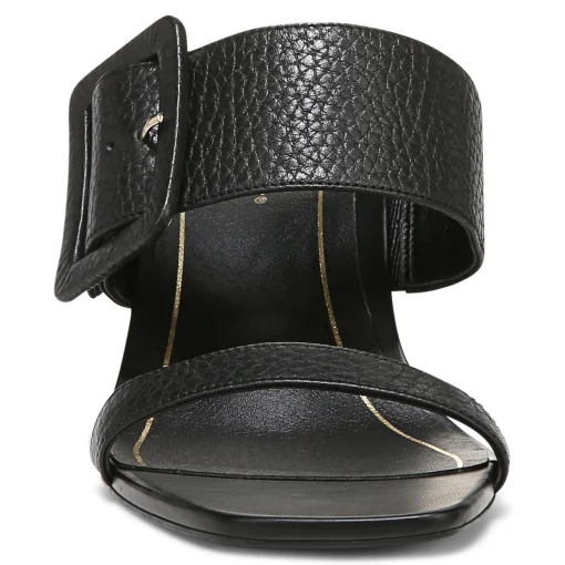 Store Vionic Brookell Heeled Sandal Black Leather|Black Suede|Cream|Gold