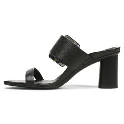 Store Vionic Brookell Heeled Sandal Black Leather|Black Suede|Cream|Gold