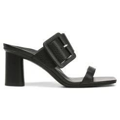 Store Vionic Brookell Heeled Sandal Black Leather|Black Suede|Cream|Gold