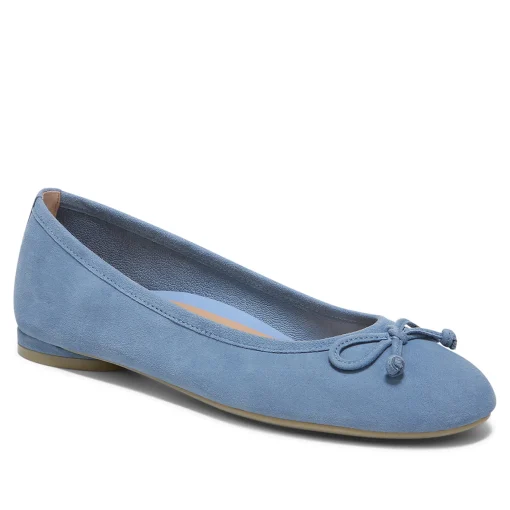 Hot Vionic Callisto Flat Ii Black Leather|Black Suede|Blue Shadow|Monks Robe