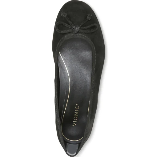 Hot Vionic Callisto Flat Ii Black Leather|Black Suede|Blue Shadow|Monks Robe