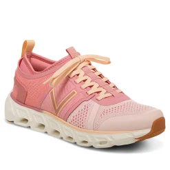 Clearance Vionic Captivate Sneaker Black/Black|Charcoal|Smoked Salmon|White
