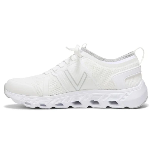 Clearance Vionic Captivate Sneaker Black/Black|Charcoal|Smoked Salmon|White