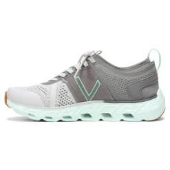 Clearance Vionic Captivate Sneaker Black/Black|Charcoal|Smoked Salmon|White