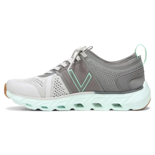 Clearance Vionic Captivate Sneaker Black/Black|Charcoal|Smoked Salmon|White