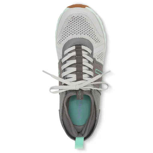 Clearance Vionic Captivate Sneaker Black/Black|Charcoal|Smoked Salmon|White