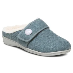 Shop Vionic Carlin Slipper Black|Cream|Cream Multi|Light Grey