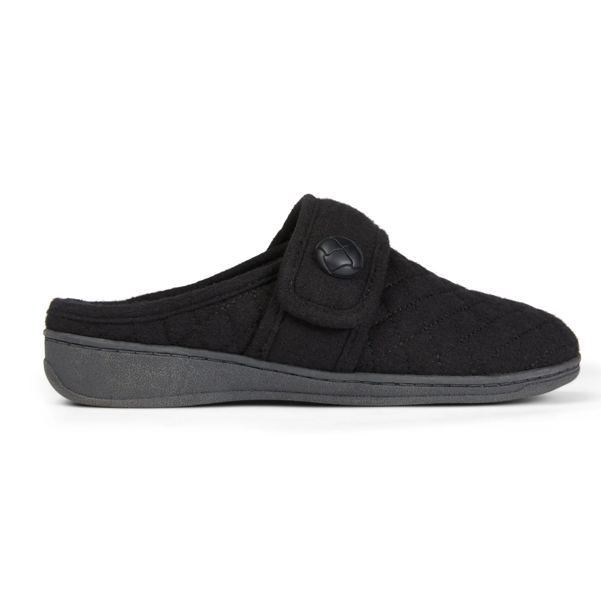Shop Vionic Carlin Slipper Black|Cream|Cream Multi|Light Grey