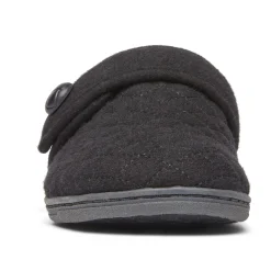 Shop Vionic Carlin Slipper Black|Cream|Cream Multi|Light Grey