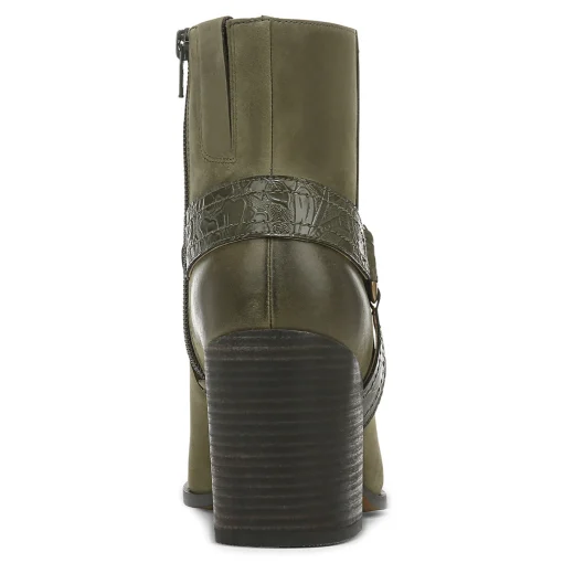 Online Vionic Carnelia Bootie Olive|Black|Cream