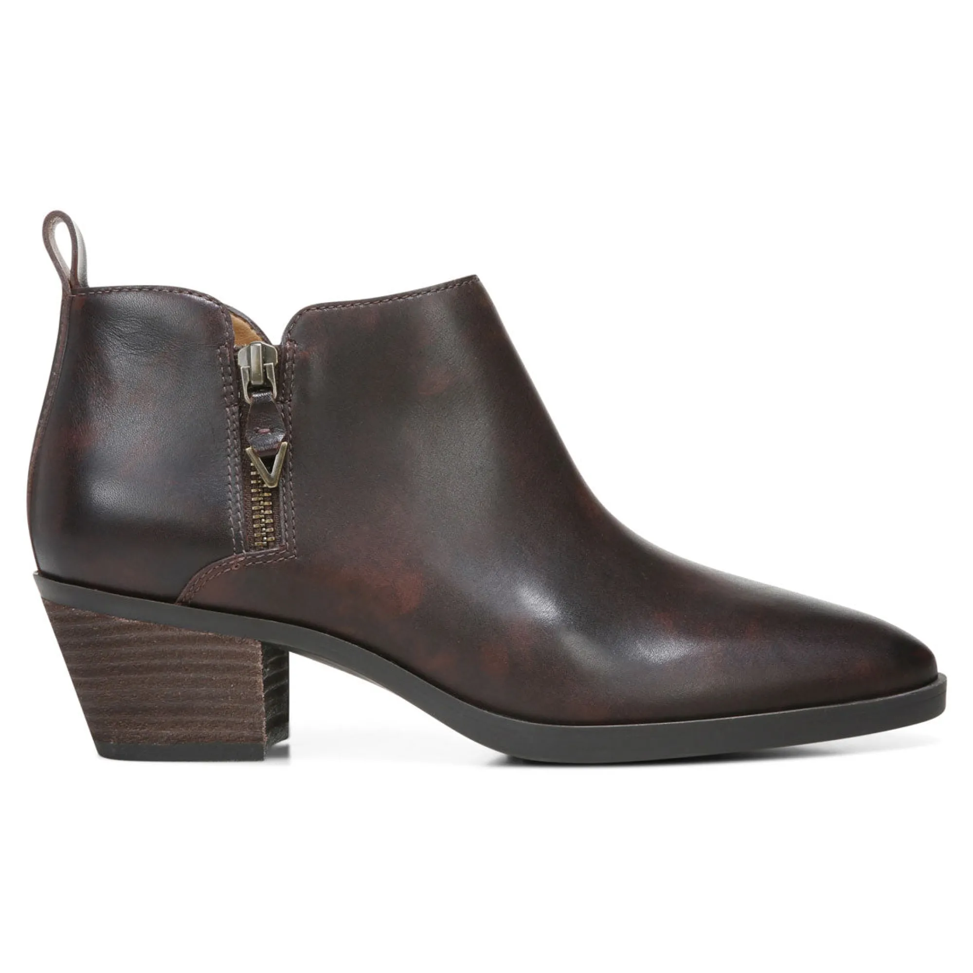 Shop Vionic Cecily Ankle Bootie Black|Calf Hair Tan|Chocolate|Cognac