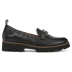 Cheap Vionic Cynthia Loafer Black Metal|Cream