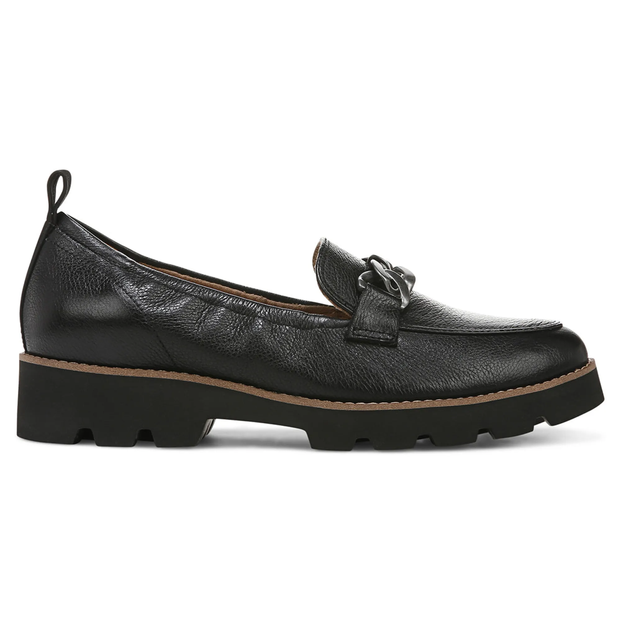 Cheap Vionic Cynthia Loafer Black Metal|Cream