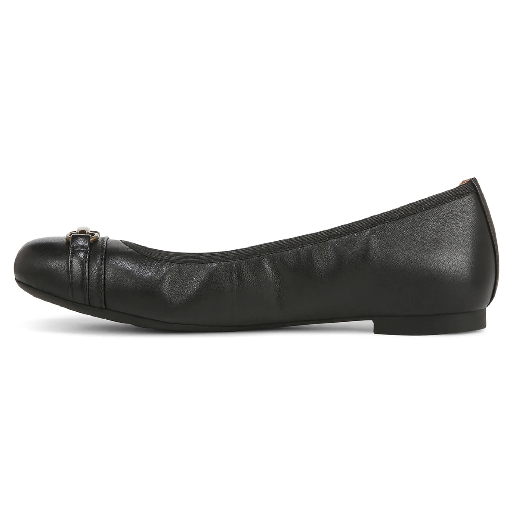 Cheap Vionic Delanie Flat Black|Chocolate|Cream