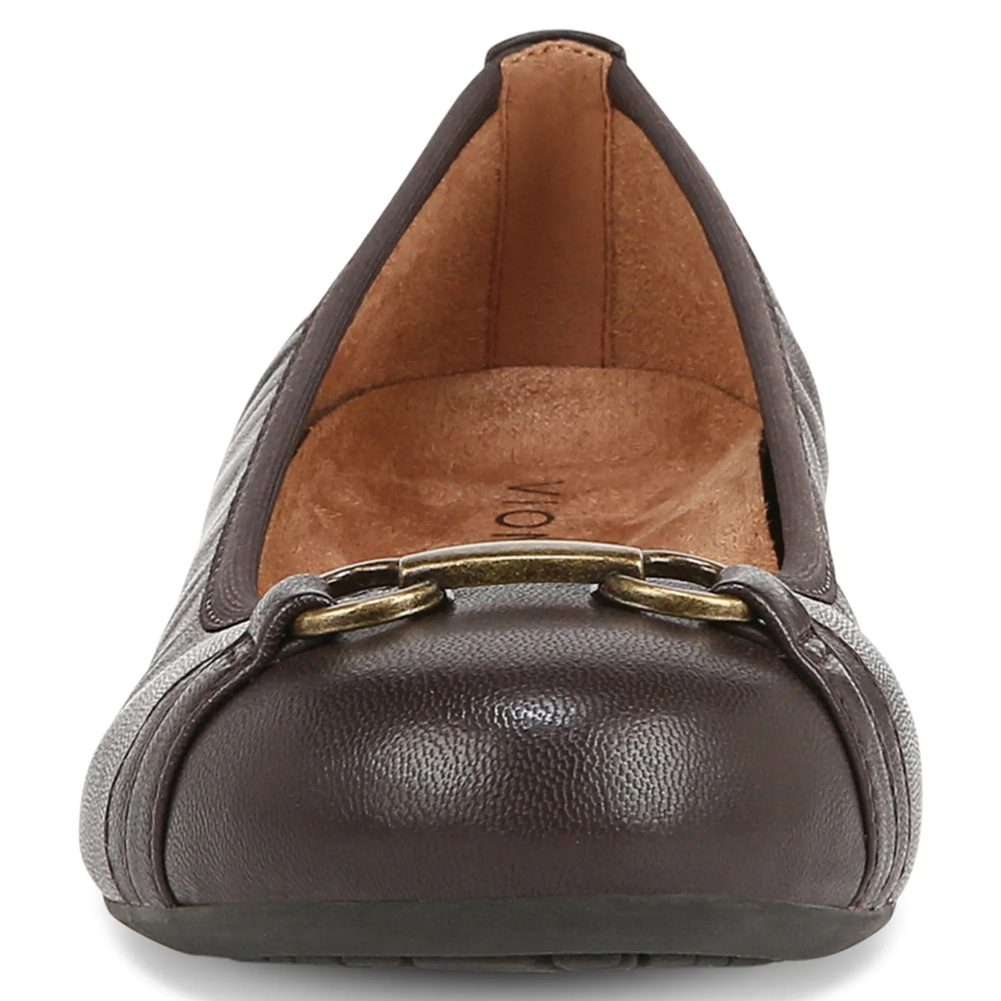 Cheap Vionic Delanie Flat Black|Chocolate|Cream