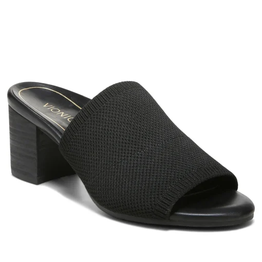 Online Vionic Fleur Heeled Sandal Black/Black|Light Grey|Navy|Shiraz