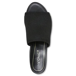Online Vionic Fleur Heeled Sandal Black/Black|Light Grey|Navy|Shiraz