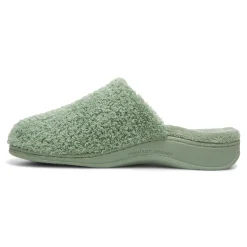 Hot Vionic Gemma Mule Slipper Iii Army Green|Basil (Curly Terry)|Dusk (Curly Terry)|Fuji Apple