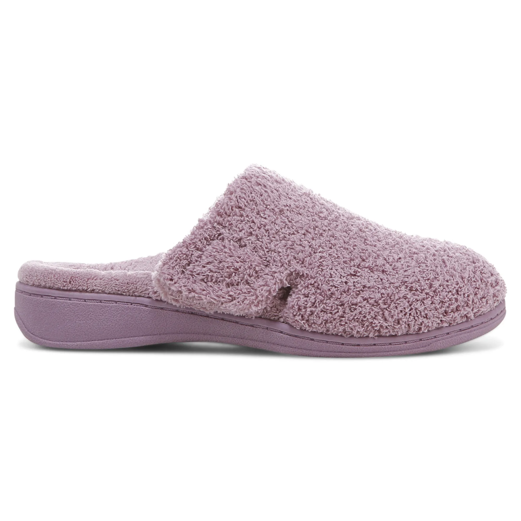 Hot Vionic Gemma Mule Slipper Iii Army Green|Basil (Curly Terry)|Dusk (Curly Terry)|Fuji Apple