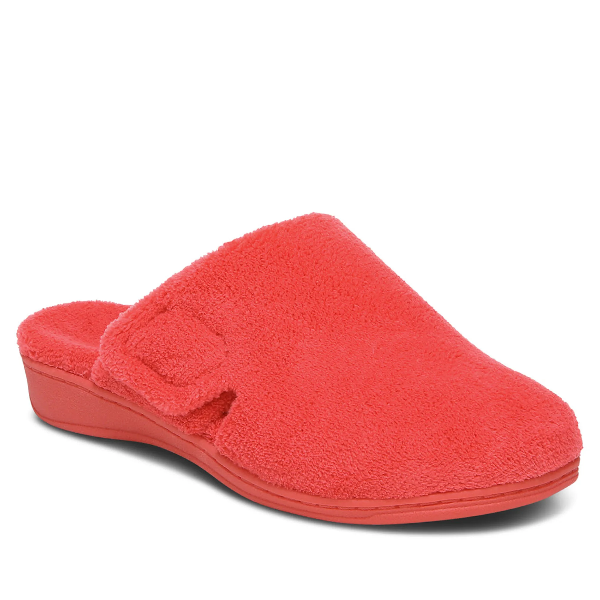 Hot Vionic Gemma Mule Slipper Iii Army Green|Basil (Curly Terry)|Dusk (Curly Terry)|Fuji Apple