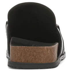 Cheap Vionic Georgie Mule Cream|Army Green|Black Leather|Black Suede