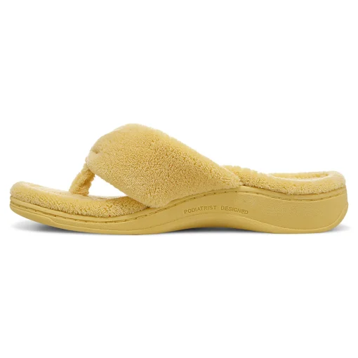 Cheap Vionic Gracie Toe Post Slipper Black|Electric Pink|Gold Cream|Marshmallow