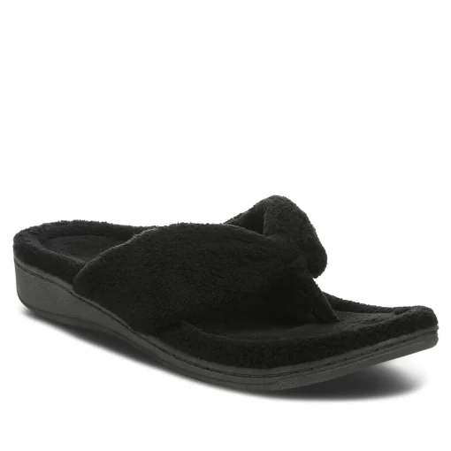 Cheap Vionic Gracie Toe Post Slipper Black|Electric Pink|Gold Cream|Marshmallow