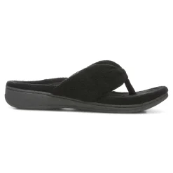 Cheap Vionic Gracie Toe Post Slipper Black|Electric Pink|Gold Cream|Marshmallow