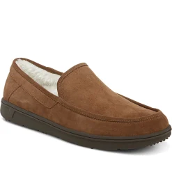 Best Vionic Gustavo Slipper Black|Charcoal|Greige|Toffee