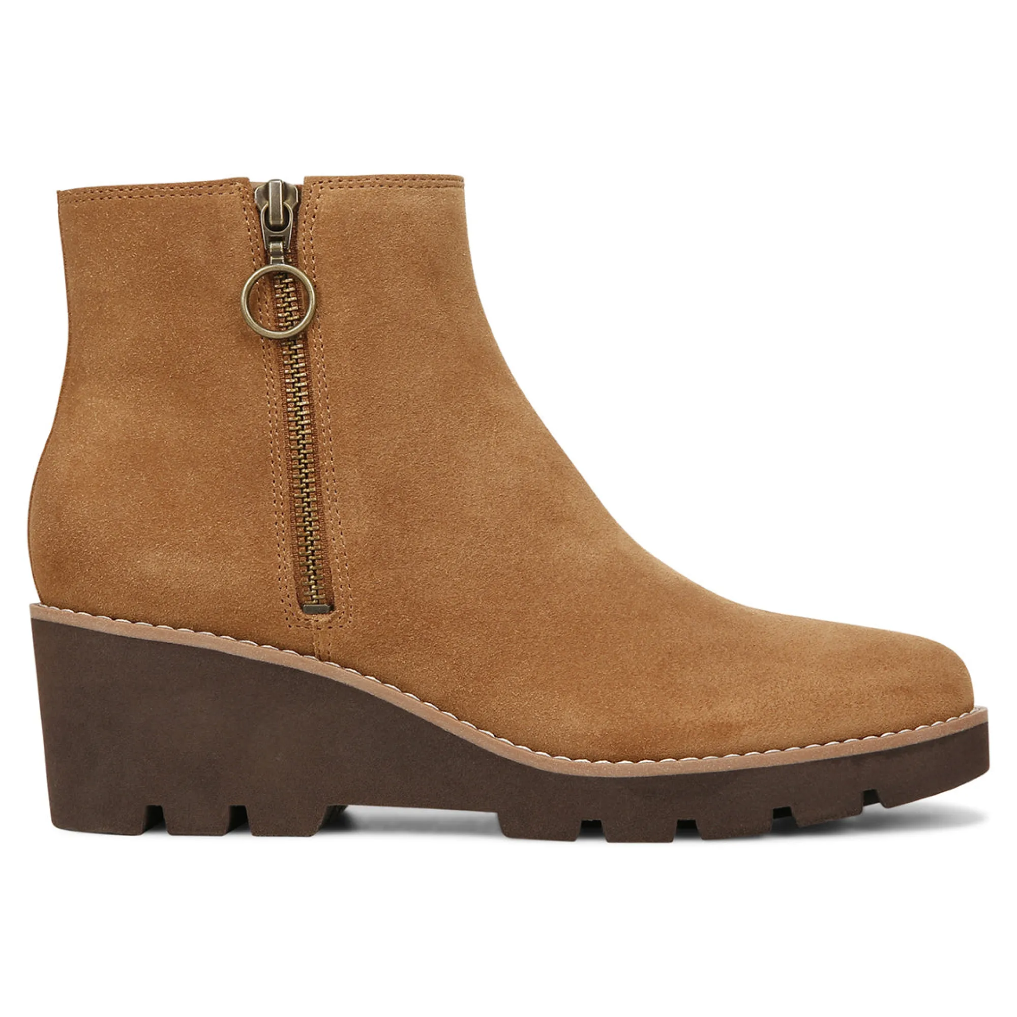 Shop Vionic Hazal Ankle Boot Black Suede|Cognac Suede|Stone Suede