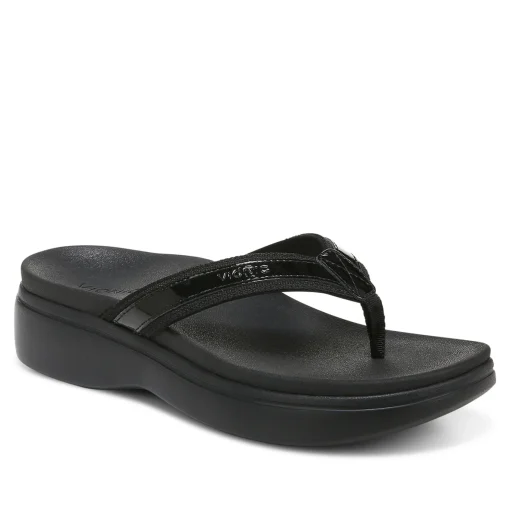 Best Sale Vionic High Tide Ii Platform Sandal (Wide) Aqua|Black|Cream|Dusty Lavender