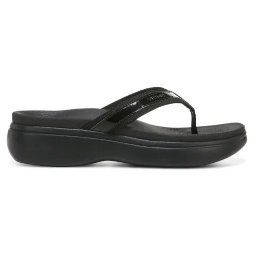 Best Sale Vionic High Tide Ii Platform Sandal (Wide) Aqua|Black|Cream|Dusty Lavender