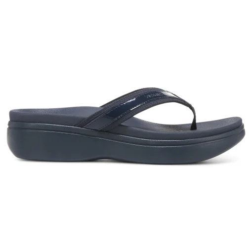 Best Sale Vionic High Tide Ii Platform Sandal (Wide) Aqua|Black|Cream|Dusty Lavender
