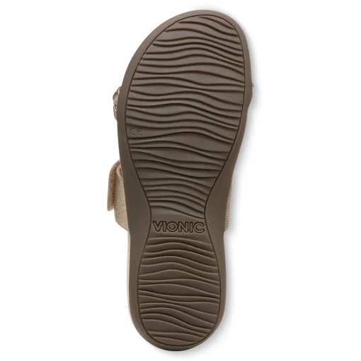 Sale Vionic Jeanne Slide Sandal Black|Cream|Gold|Roze
