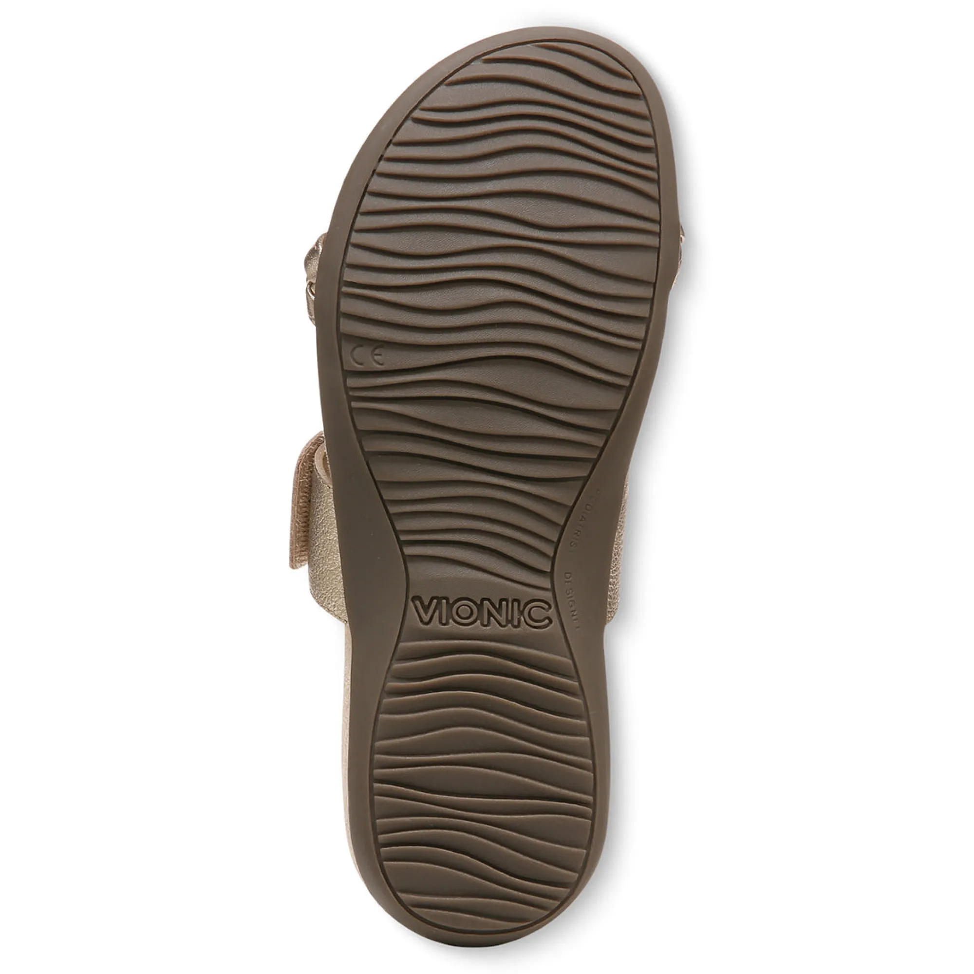 Store Vionic Jeanne Slide Sandal (Wide) Black|Cream|Gold|Rose
