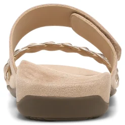 Store Vionic Jeanne Slide Sandal (Wide) Black|Cream|Gold|Rose