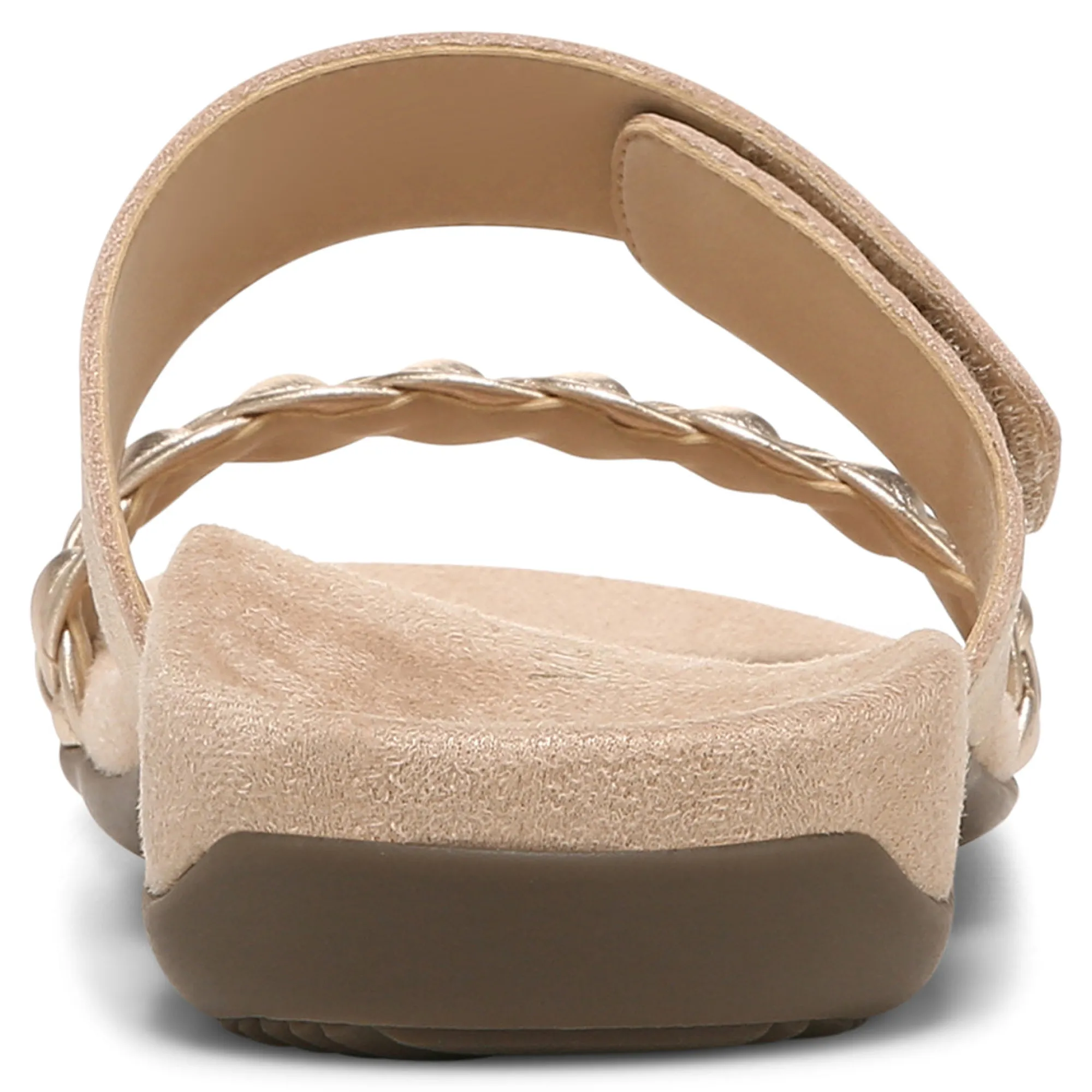 Store Vionic Jeanne Slide Sandal (Wide) Black|Cream|Gold|Rose